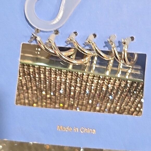 House Of Harlow 1960 3-PC Drop Hoop Earring Set - Picture 6 of 6